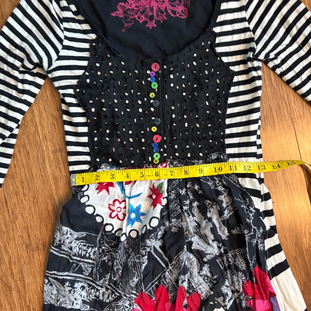 Desigual Striped Mini Dress - Picture 7 of 7